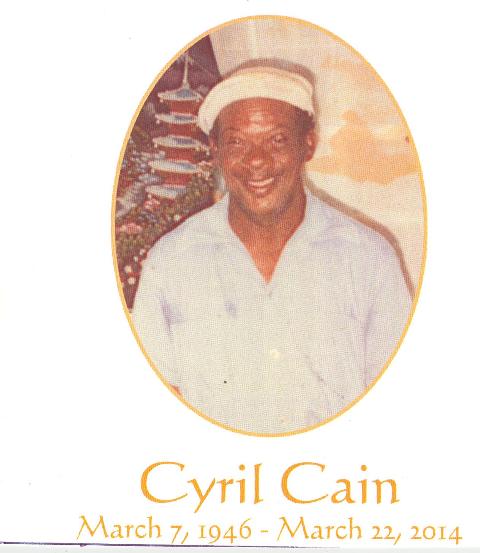 Cryil Cain Funeral